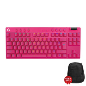 Logitech G Pro X Tkl Lightspeed Kablosuz Rgb İngilizce Tactile Gaming Klavye – Magenta (920 012159) 1