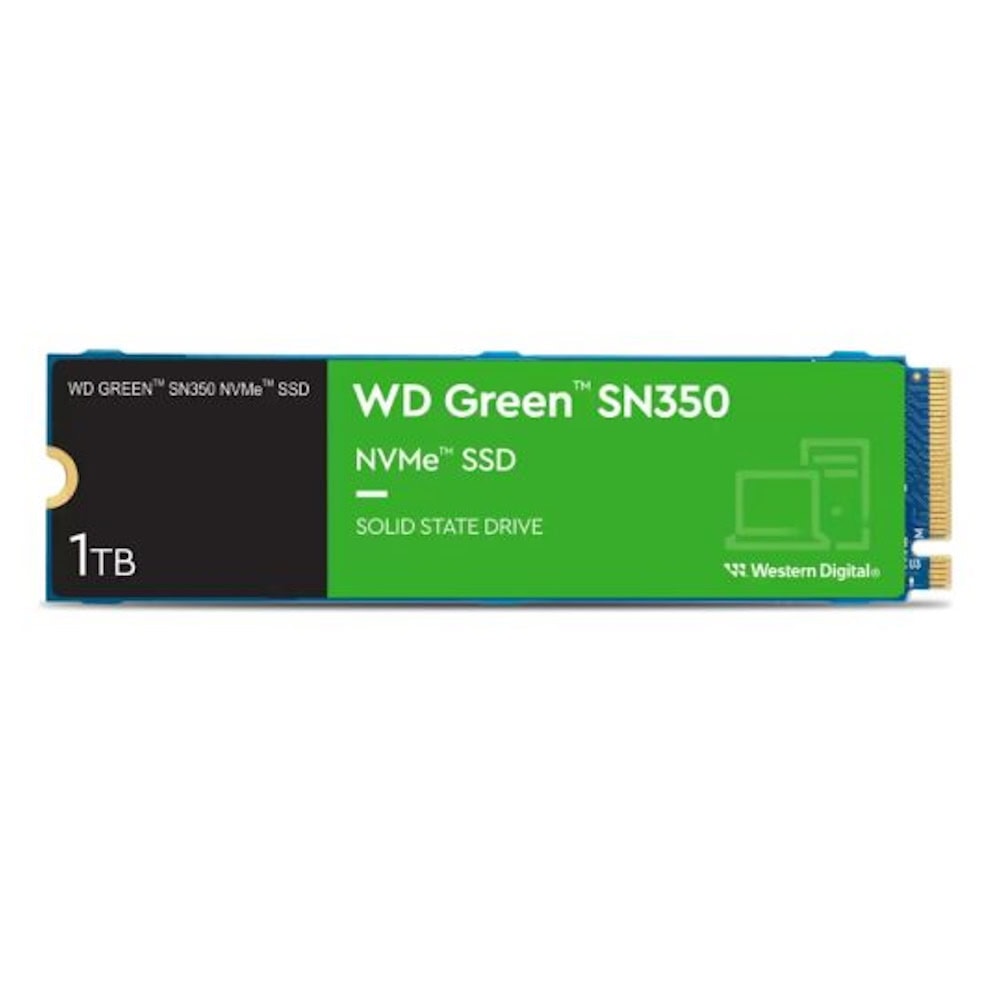 Wd Green Sn350 1tb Gen3 X4 3200mb Okuma 2500mb Yazma M 2 Ssd