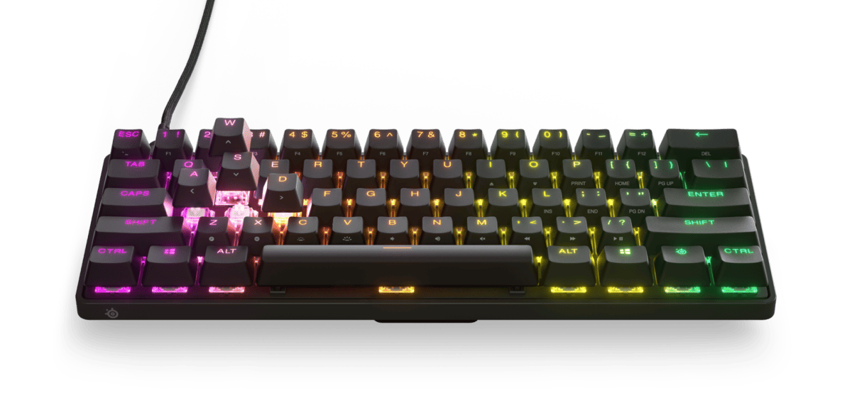 SteelSeries Apex Pro Mini İngilizce RGB Mekanik Kablolu Gaming Klavye (SSK64821) h5