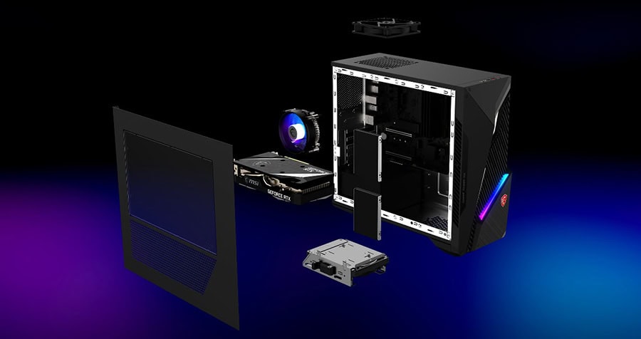 MSI MAG INFINITE S3 13NUC5-1090TR Intel Core i5-13400F 16GB DDR5 1TB SSD RTX4060 8GB Freedos Masaüstü Bilgisayar