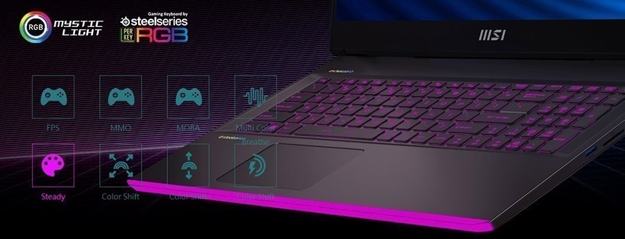 MSI Raider Ge77hx 12ugs-039Tr Intel Core i7-12800hx 32gb Ddr5 Rtx3070Ti 8gb 2tb Ssd 17.3 inç QHD 240Hz W11 Laptop h14
