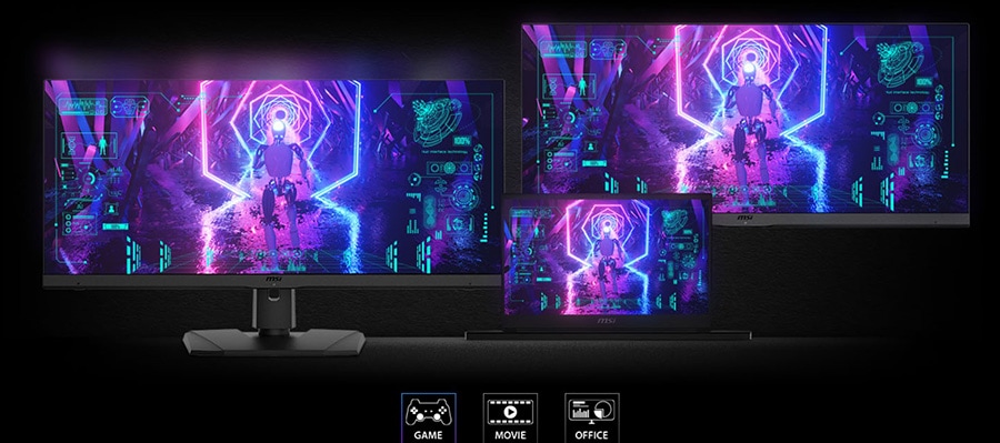 MSI OPTIX MPG341QR 34 inç 144Hz 1ms HDR400 G-Sync UWQHD IPS Gaming Monitör h15