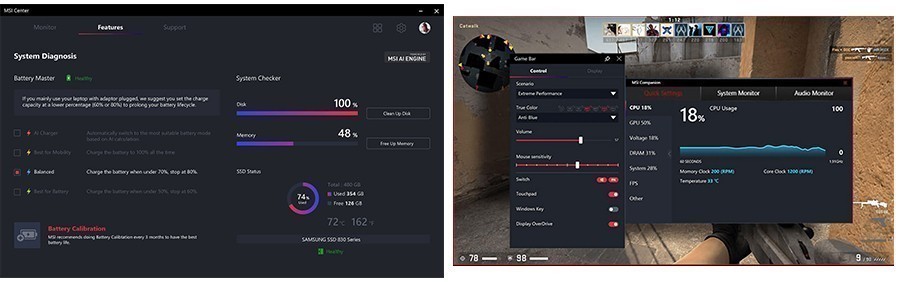 MSI 15.6'' KATANA GF66 11UE-814XTR i7-11800H 16GB DDR4 RTX3060 GDDR6 6GB 512GB SSD 144Hz Gaming Laptop h18