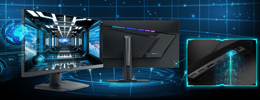 MSI OPTIX MPG341QR 34 inç 144Hz 1ms HDR400 G-Sync UWQHD IPS Gaming Monitör h16