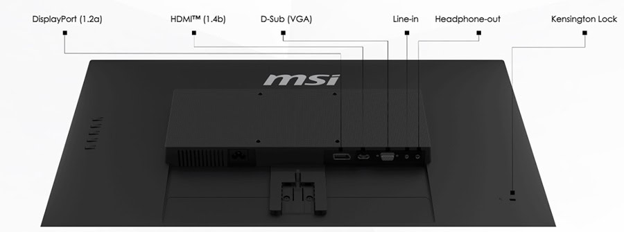 MSI PRO MP271A 27 inç 100Hz 1Ms FLAT IPS Adaptive Sync Full HD Anti Glare Monitör h16