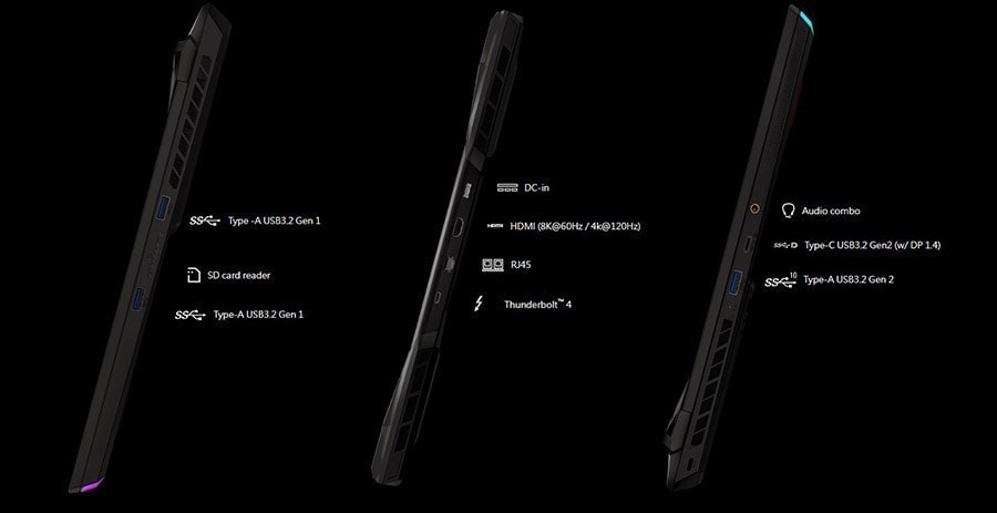MSI Raider Ge77hx 12ugs-039Tr Intel Core i7-12800hx 32gb Ddr5 Rtx3070Ti 8gb 2tb Ssd 17.3 inç QHD 240Hz W11 Laptop h17