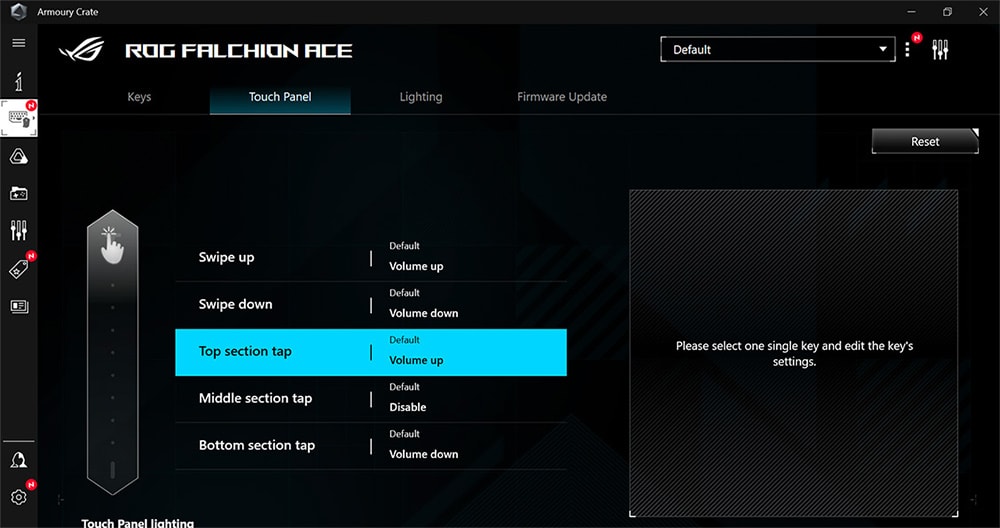 ROG Falchion Ace White Edition