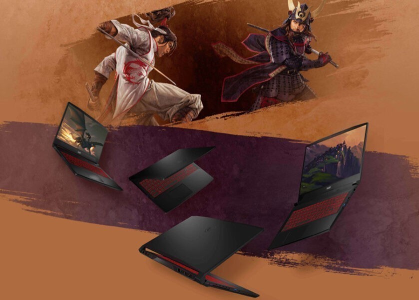 MSI 15.6” KATANA GF66 12UD-485TR I7-12700H 16GB DDR4 RTX3050Ti GDDR6 4GB 512GB SSD 144Hz Gaming Laptop h2