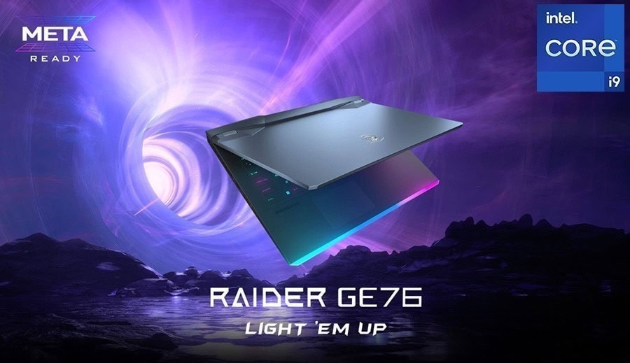 MSI Raider Ge76 12uhs-037Tr Intel Core i9-12900HK 64gb Ddr5 Rtx3080Ti 16gb 2tb Ssd 120Hz Gaming Laptop h2