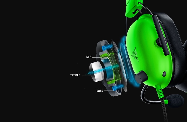 Razer BlackShark V2 X Yeşil Gaming Kulaklık (RZ04-03240600-R3M1)