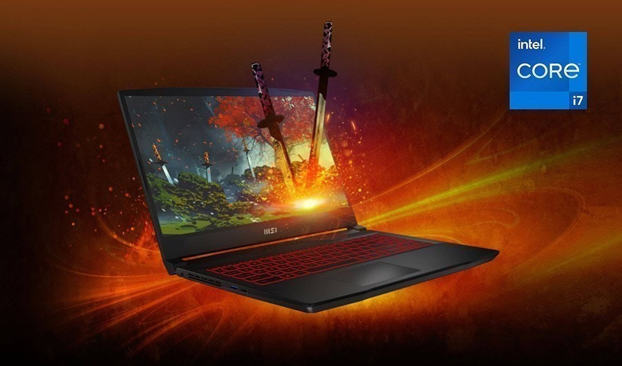 MSI 15.6” KATANA GF66 12UD-485TR I7-12700H 16GB DDR4 RTX3050Ti GDDR6 4GB 512GB SSD 144Hz Gaming Laptop h4