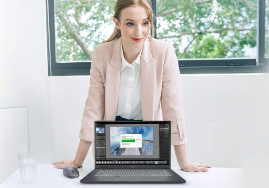 MSI 15.6'' PRESTIGE 15 A12UC-084TR i7-1280P 16GB DDR4 RTX3050 GDDR6 4GB 1TB SSD 60Hz Gaming Laptop h4