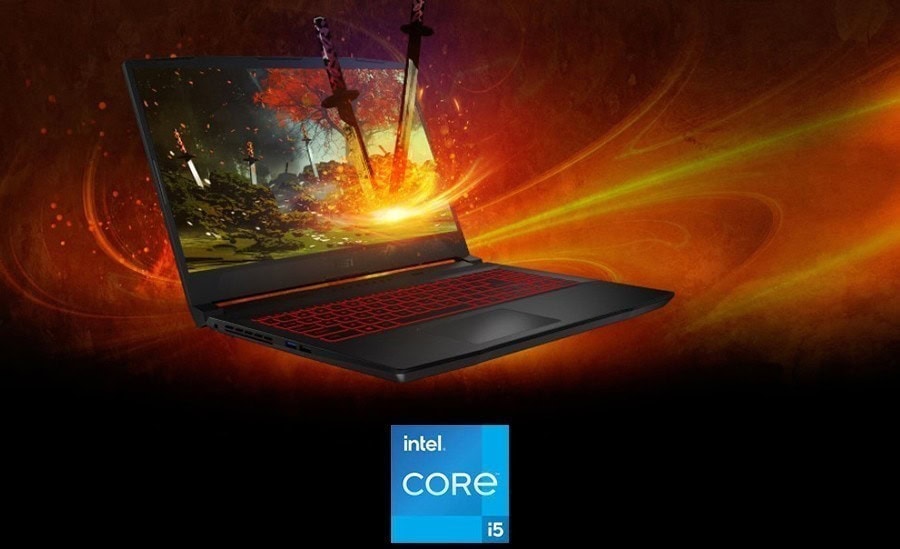 MSI Katana Gf66 11uc-236xtr Intel Core i5-11400H 8gb Rtx3050 4gb 512gb Ssd 15.6 inç Full HD 144Hz Freedos Laptop h6