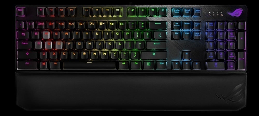 ASUS ROG Strix Scope NX Wireless Deluxe ROG NX Red Switch Kablosuz RGB Mekanik Oyuncu Klavyesi h7