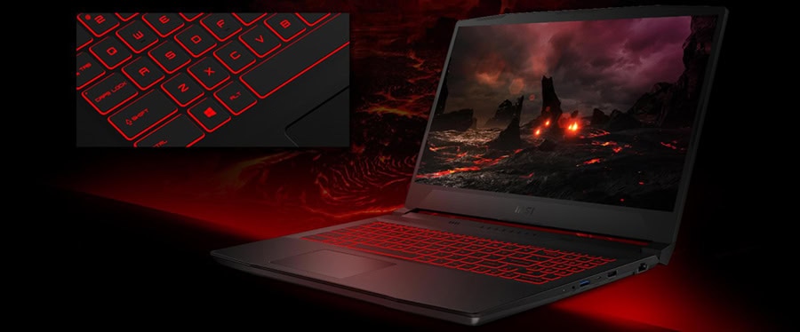 MSI BRAVO 15 B5DD-208XTR R5-5600H 8GB DDR4 RX5500M GDDR6 4GB 512GB SSD 15.6 FHD 144Hz FreeDos Laptop