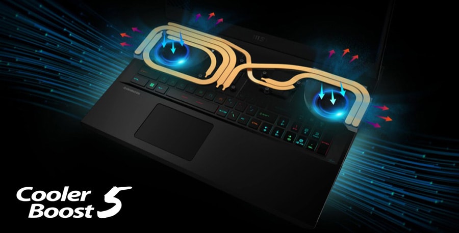 MSI VECTOR GP76 12UHSO-869TR i7-12700H 32GB DDR4 RTX3080Ti GDDR6 16GB 1TB SSD 17.3 FHD 360Hz W11 Gaming Laptop h9