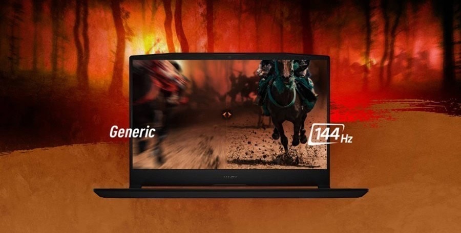 MSI 15.6'' KATANA GF66 11UE-814XTR i7-11800H 16GB DDR4 RTX3060 GDDR6 6GB 512GB SSD 144Hz Gaming Laptop h11