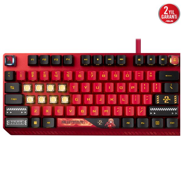 Asus Rog Strix Scope Rx Eva Edition Aura Sync Rgb Mekanik Rog Rx Red Switch Turkce Gaming Klavye 1