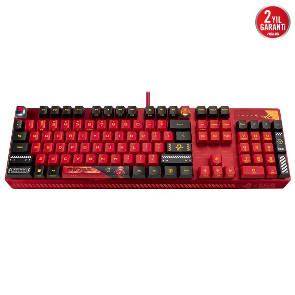 Asus Rog Strix Scope Rx Eva Edition Aura Sync Rgb Mekanik Rog Rx Red Switch Turkce Gaming Klavye 2