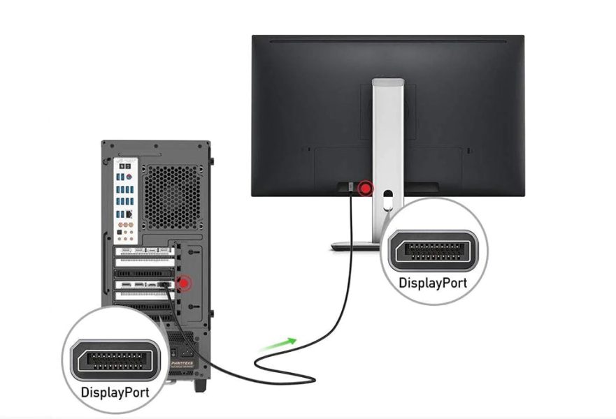 Beek Bc Dsp Dp Mm 02 2 Metre 4k Displayport Kablo H