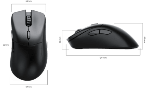 Glorious Model D 2 Pro 1k Polling Siyah Kablosuz Oyuncu Mouse H4