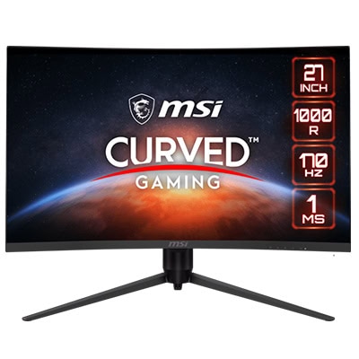 MSI G271CQP E2 27 inç 170Hz 1Ms VA Curved Freesync WQHD Gaming Monitör