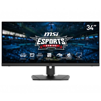 MSI OPTIX MPG341QR 34 inç 144Hz 1ms HDR400 G-Sync UWQHD IPS Gaming Monitör h1