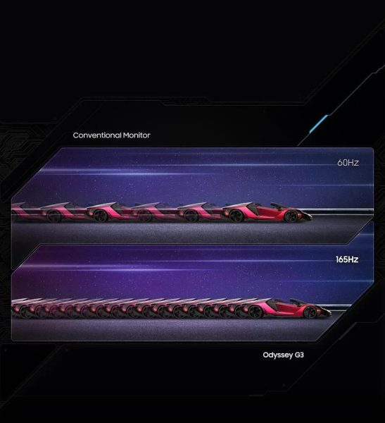 Samsung Odyssey G3 Ls27ag320nuxuf 27 Inc 165 Hz 1ms Full Hd Freesync Premium Va Gaming Monitor H2