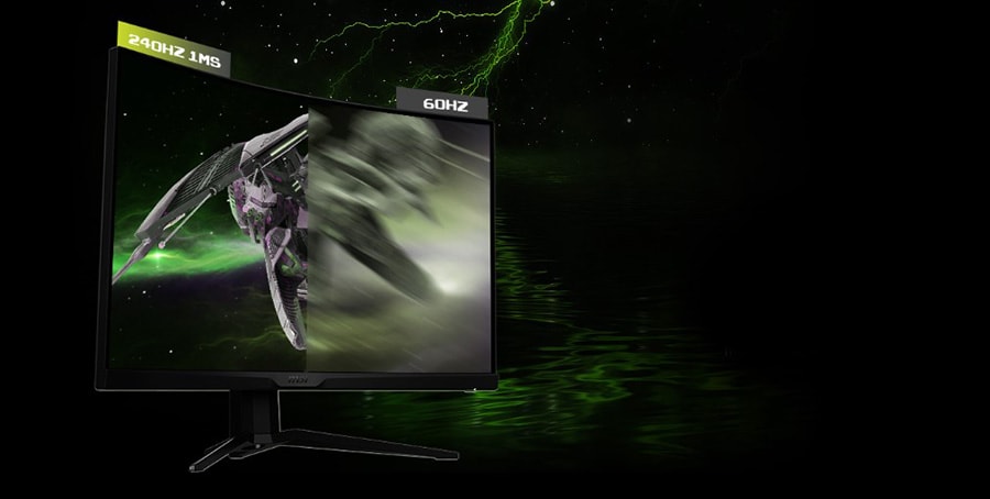 MSI MAG 325CQRXF 31.5 inç 240Hz 1Ms Curved Adaptive Sync WQHD VA Gaming Monitör