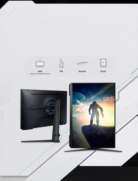 Samsung Odyssey G5 Ls27cg510euxuf 27 Inc 165 Hz 1ms Wqhd Freesync Premium Va Gaming Monitor H6