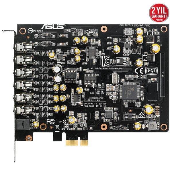 Asus Xonar Ae 7 1 Kanal Pci Express Hi Res 150ohm 110db Gaming Ses Karti 2