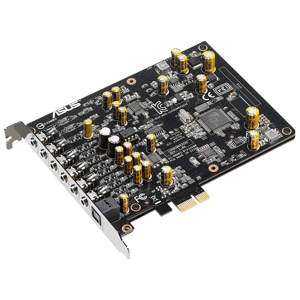 Asus Xonar Ae 7 1 Kanal Pci Express Hi Res 150ohm 110db Gaming Ses Karti