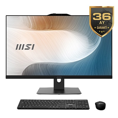 MSI MODERN AM272P 12M-402XTR Intel Core i7-1260P 32GB 1TB SSD 27 inç Full HD Freedos All In One Bilgisayar