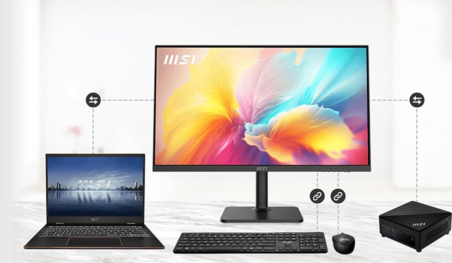 MSI MODERN MD272QXP 27 inç 100Hz 1Ms FLAT IPS Adaptive Sync WQHD Anti Glare Monitör