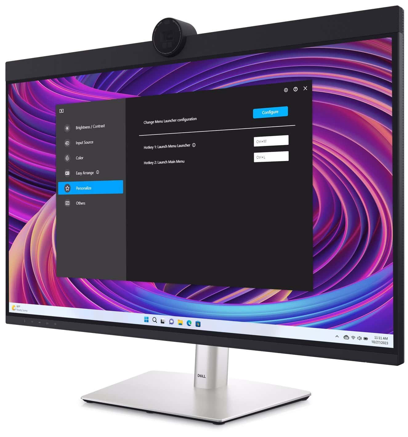 Dell Ultrasharp U3224kb 31.5 Inç 60hz 5ms 6k (6144x3456) Webcam Speakers Microphone Ips Monitor 11