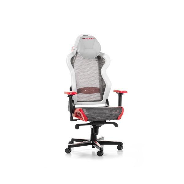 Dxracer Airpro Serisi Ofis Ve Oyuncu Koltugu Beyaz Kirmizi Air R1s Wrn G B4 2
