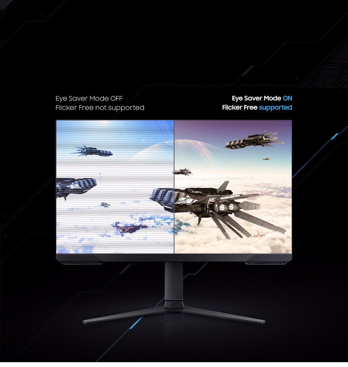 Samsung Odyssey G3 Ls24ag320nuxuf 24 Inç 165 Hz 1ms Va Freesync Premium Full Hd Gaming Monitör 5