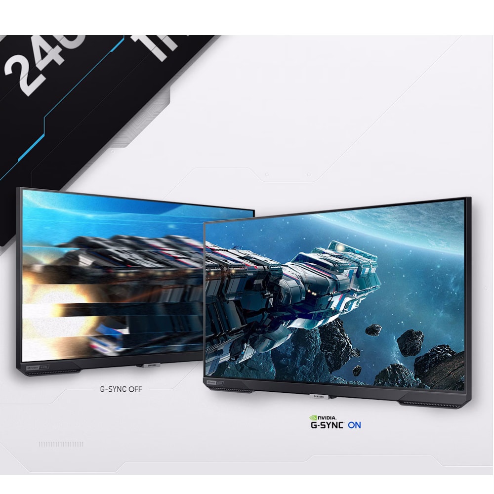 Samsung Odyssey G4 Ls25bg400euxuf 25 Inç 240 Hz 1ms Ips Adaptive Sync Full Hd Gaming Monitör 2