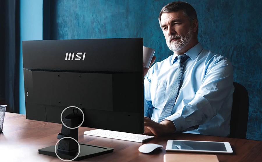 MSI PRO MP251P 24.5 inç 100Hz 1Ms FLAT IPS Adaptive Sync Pivot Anti Glare Monitör 10