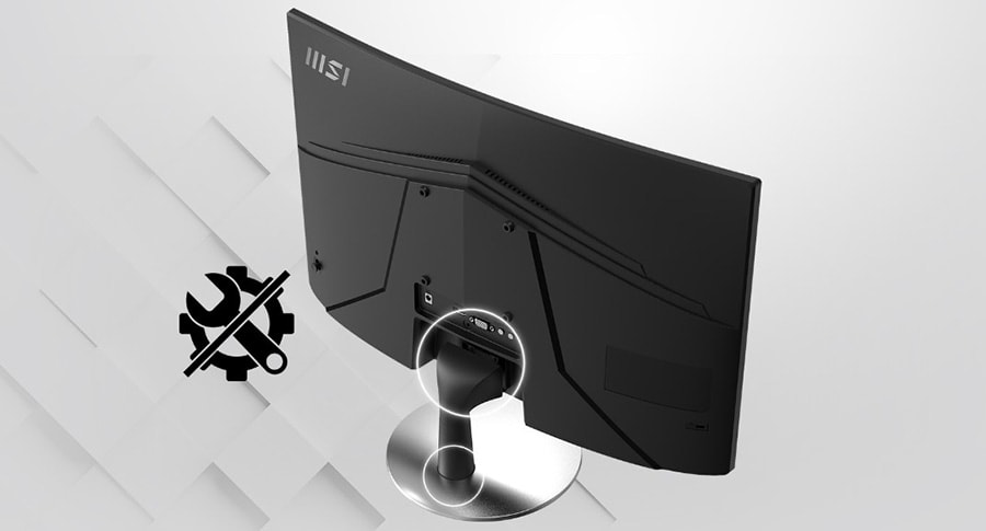 MSI PRO MP2422C 23.6 inç 100Hz 1Ms Curve 1500R VA Full HD Freesync Anti Glare Monitör 11