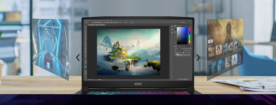 MSI KATANA A17 AI B8VF-855XTR AMD Ryzen 7-8845HS 16GB DDR5 1TB SSD RTX4060 8GB 17.3 inç Full HD 144Hz Freedos Gaming Laptop 14