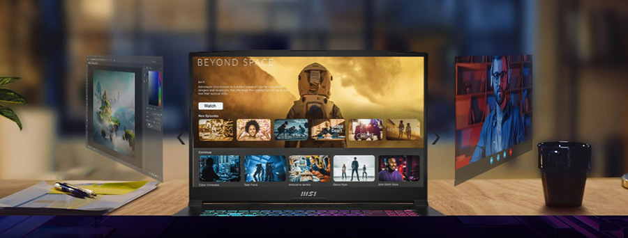 MSI KATANA A17 AI B8VF-855XTR AMD Ryzen 7-8845HS 16GB DDR5 1TB SSD RTX4060 8GB 17.3 inç Full HD 144Hz Freedos Gaming Laptop 15