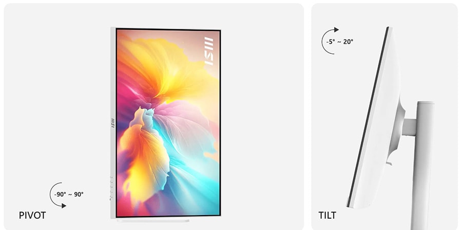 MSI MODERN MD272QXPW 27 inç 100Hz 1Ms FLAT IPS Adaptive Sync Full HD TYPE-C Monitör 17
