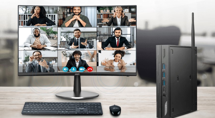MSI PRO MP2422C 23.6 inç 100Hz 1Ms Curve 1500R VA Full HD Freesync Anti Glare Monitör 17