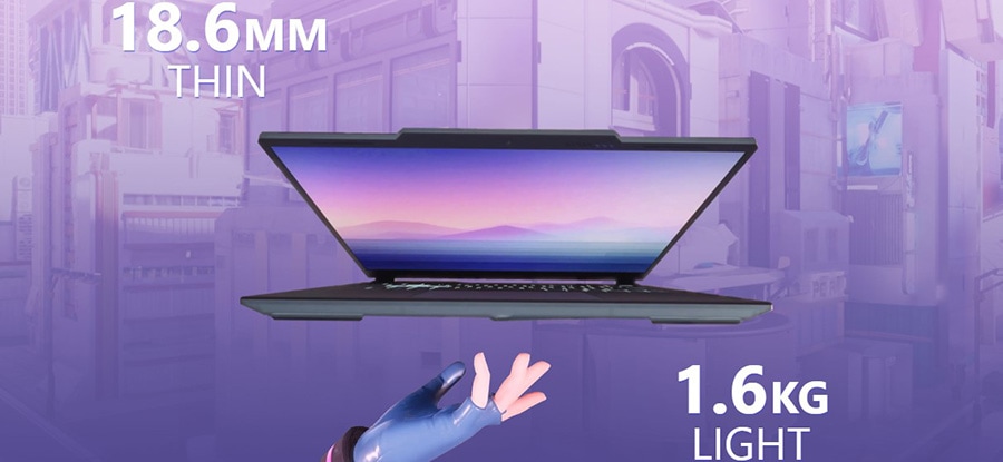 MSI CYBORG 14 A13VF-055XTR Intel Core i7-13620H 16GB DDR5 1TB SSD RTX4060 8GB 14 inç Full HD+ 144Hz Freedos Gaming Laptop 3