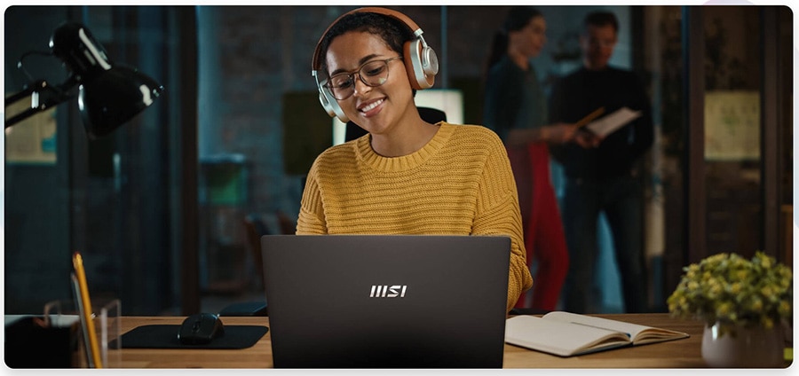 MSI MODERN 15 B12MO-814XTR Intel Core i7-1255U 16GB 512GB SSD 15.6 inç Full HD Freedos Laptop 8