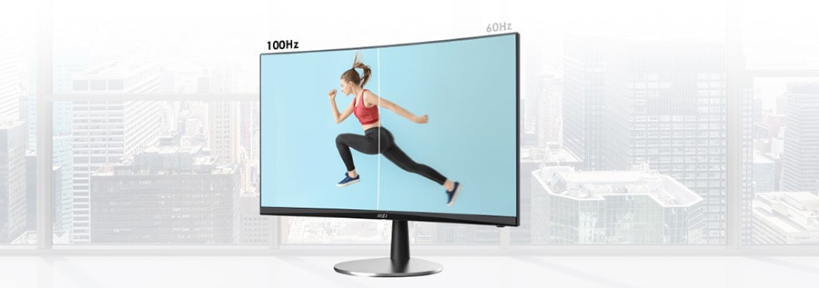 MSI PRO MP2422C 23.6 inç 100Hz 1Ms Curve 1500R VA Full HD Freesync Anti Glare Monitör 9