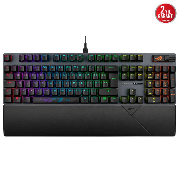 Asus Rog Strix Scope Ii Rog Nx Snow Mekanik Switch Aura Sync Rgb Bilek Destegi Turkce Gaming Klavye 1