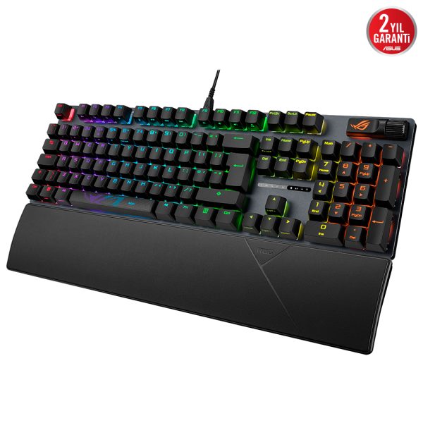 Asus Rog Strix Scope Ii Rog Nx Snow Mekanik Switch Aura Sync Rgb Bilek Destegi Turkce Gaming Klavye 3