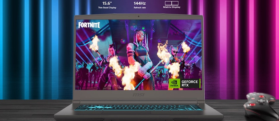 MSI THIN A15 B7VF-075XTR AMD Ryzen 7-7735HS 16GB DDR5 512GB SSD RTX4060 8GB 15.6 inç Full HD 144Hz Freedos Gaming Laptop h11